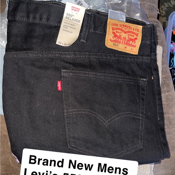 Levi's Other - Levi's Men's Dark Gray Relaxed Jeans